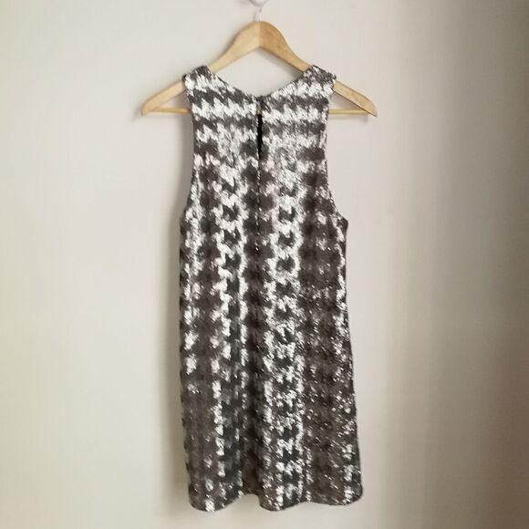 ARITZIA / TATULA Black & Silver Canterbury Sequins Festive Mini Dress Size Small - Picture 13 of 13
